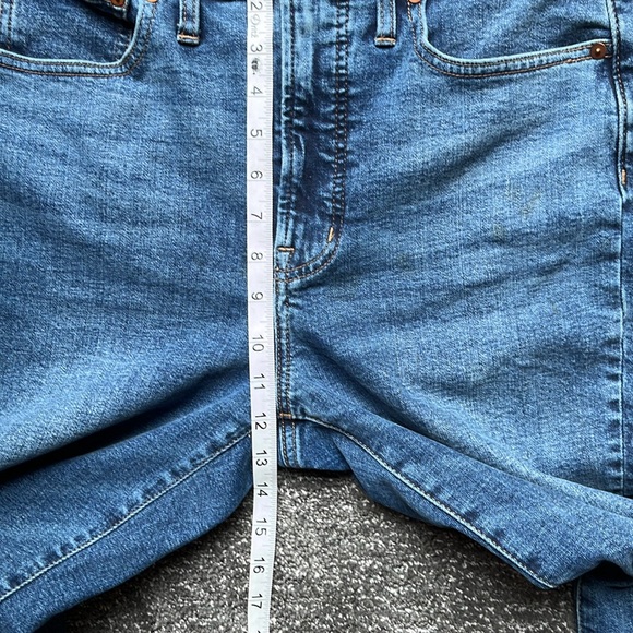 👖Madewell The Perfect Vintage Jean High Rise Stretch Denim Straight Leg sz 28 - Picture 6 of 12